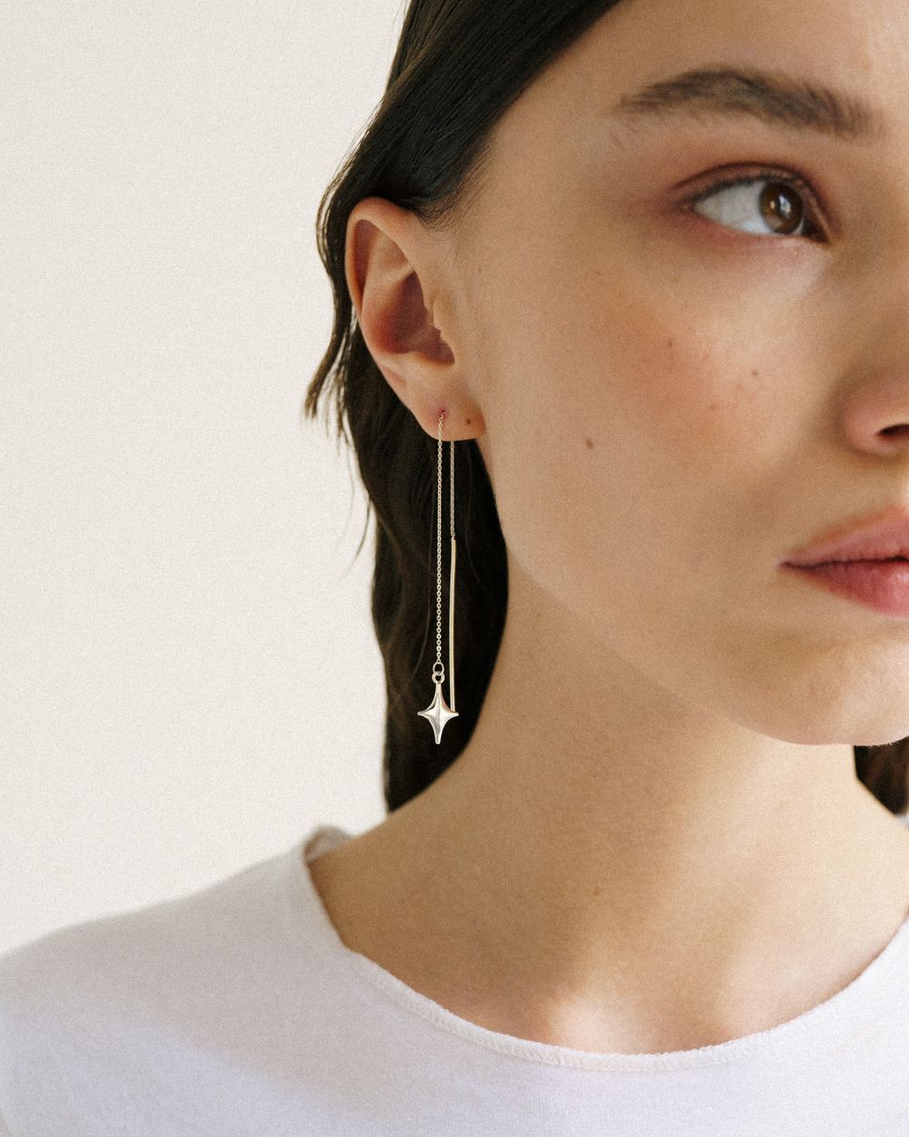 Моносерьга-протяжка Solmi