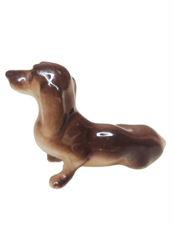 Статуэтка (миниатюра) "Такса" ЛФЗ