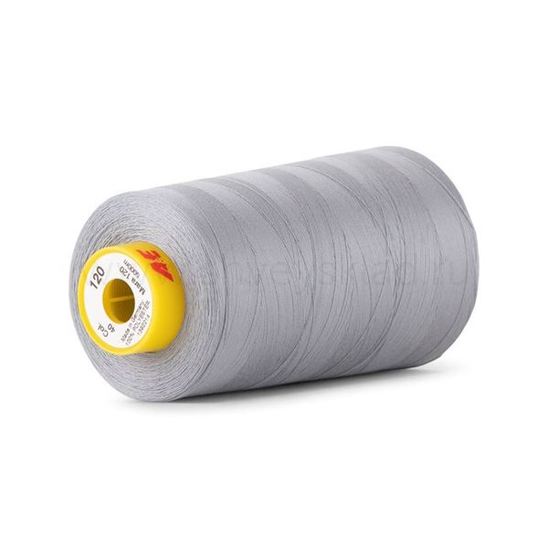 Нитка Gutermann Mara 120 (5000 метров), 1 боб., универсальная | 040 пепельно-серый