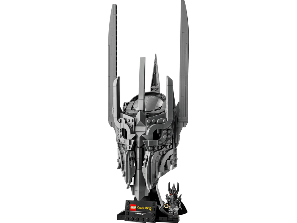 Конструктор Лего Айконс Властелин колец: Шлем Саурона 11373 | LEGO Icons The Lord of the Rings: Sauron's 538 деталей 18+