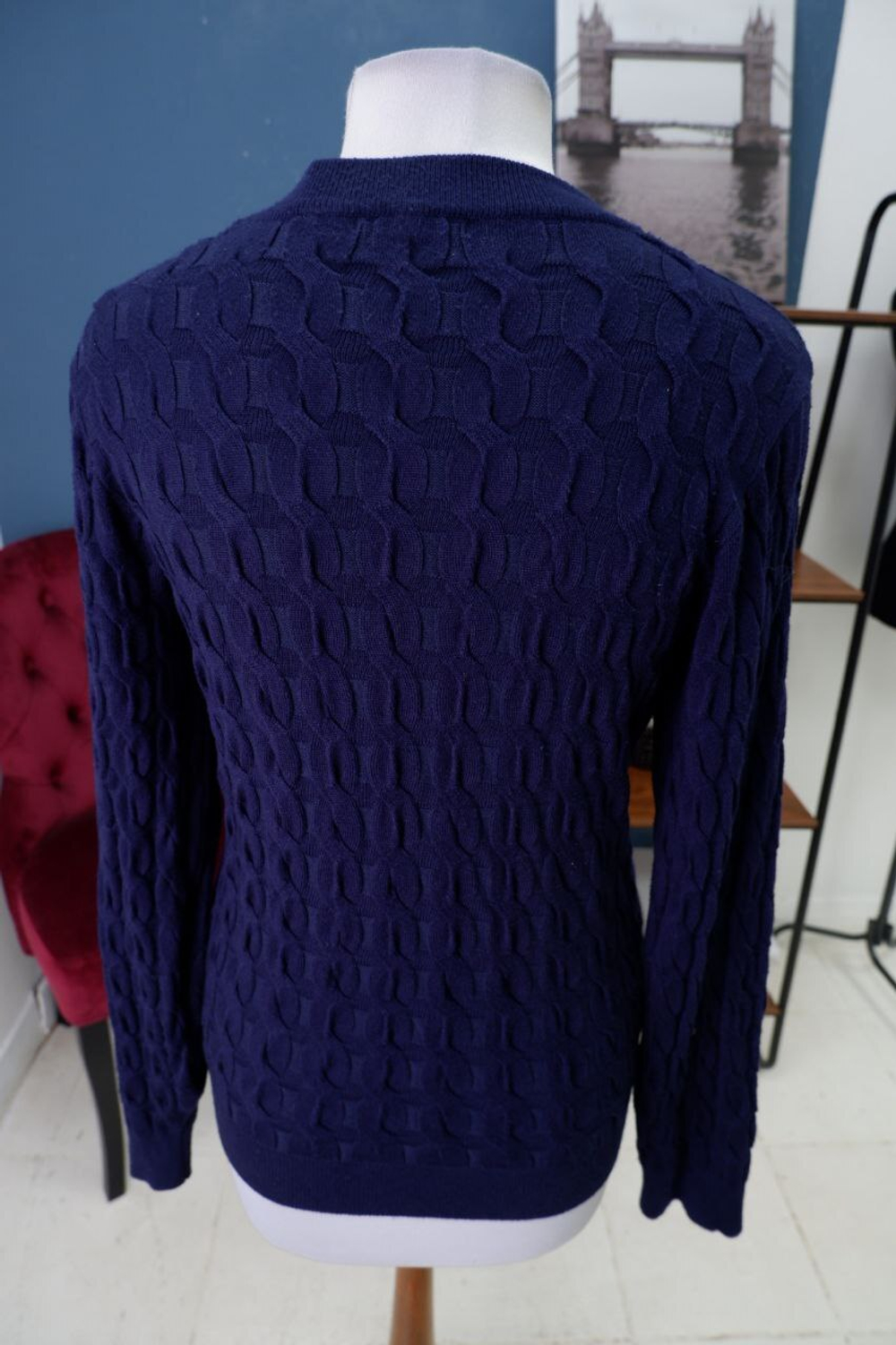 Джемпер Incity темно-синий 48 размер