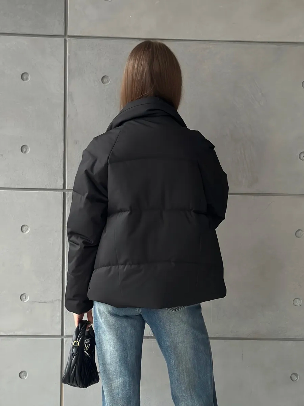 Куртка осенняя короткая без капюшона