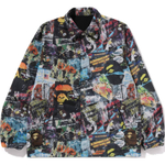 A Bathing Ape Bathing Ape Flyer Pattern Reversible Coach Куртка
