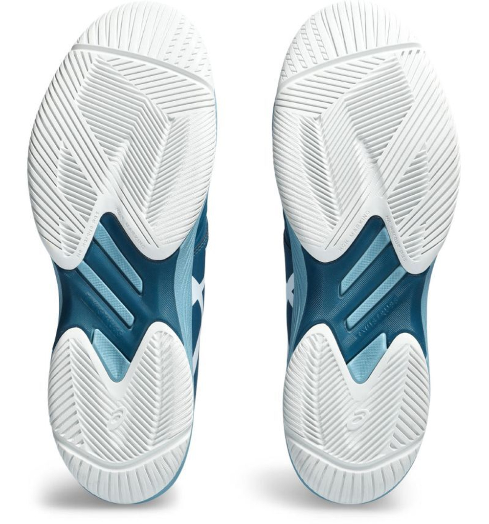 Мужские кроссовки теннисные Asics Solution Swift FF - Бирюзовый