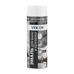 Эмаль для ванн и керамики 520 мл аэрозоль VIXEN, белая VX-55002