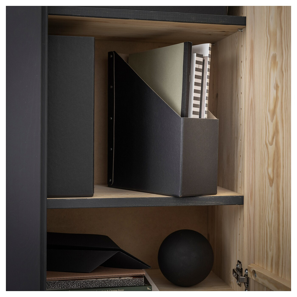 Набор папок IKEA NIMM (НИММ), Черный, 25х30х10 см, 2 шт