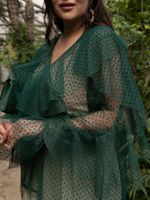 Блуза Диантус (зеленая) Б15548-39М LT Collection