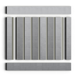 Стеновая панель HiWood декорированная, 270x12 см