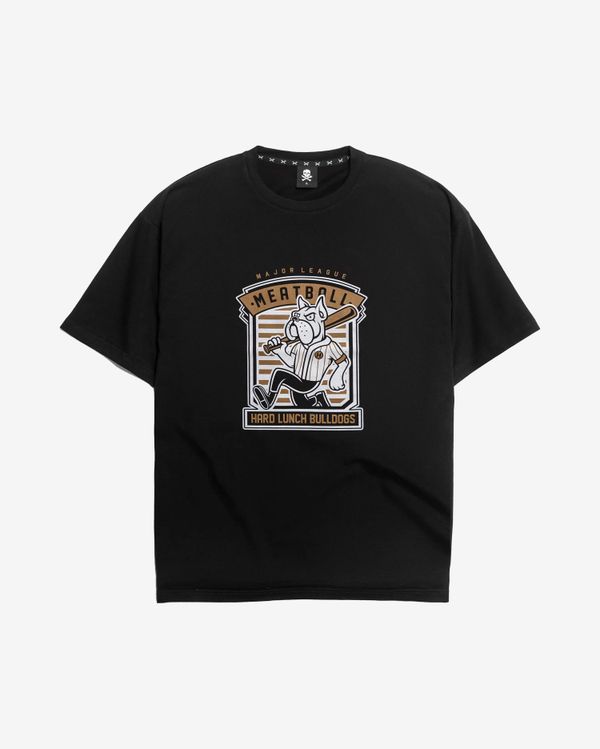 Футболка оверсайз Meatball черная - фото 1
