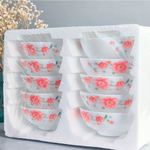 Набор салатников 10 предметов "Аннет", стеклокерамика, Jewel 7254