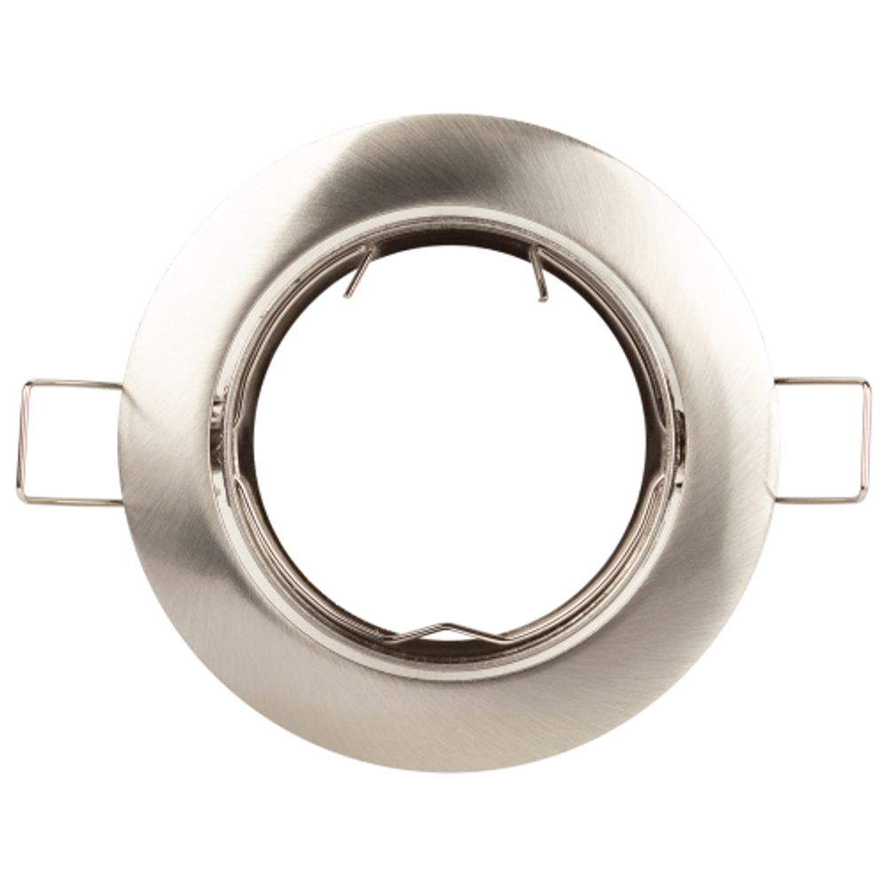 Светильник встраиваемый ЭРА KL1A SN/1 под лампу MR16 GU5.3 поворотный сатин никель