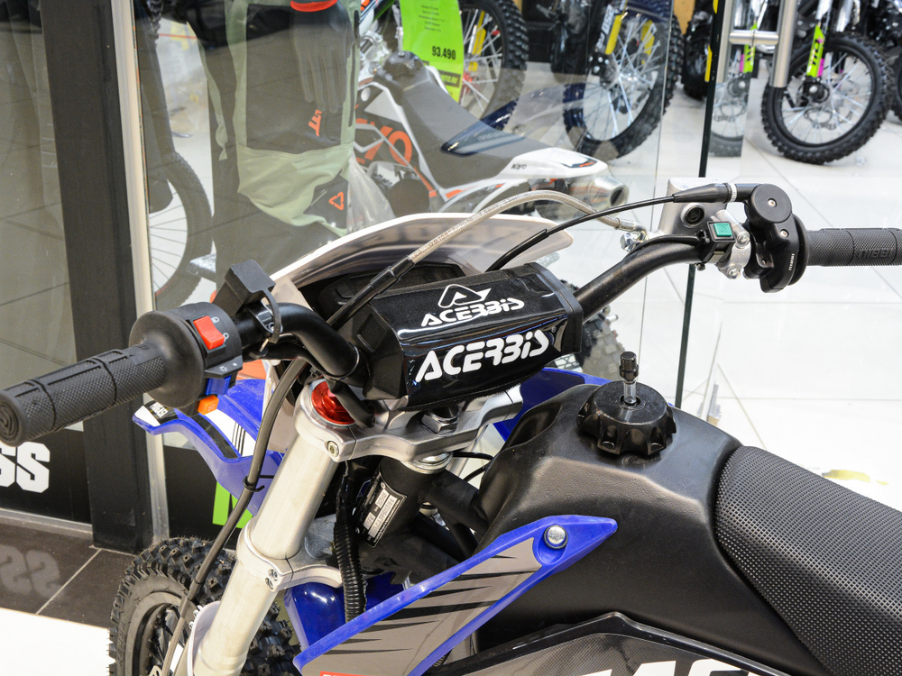 Питбайк PROGASI SMART 5 MINI 125CC BLUE 14/12 (Полуавтоматическая КПП)