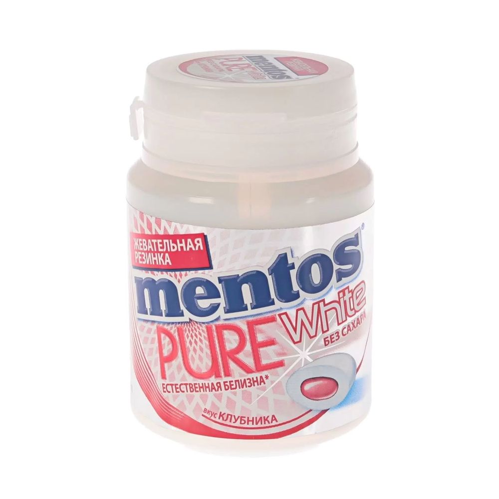 Жевательная резинка Mentos Клубника 54 г