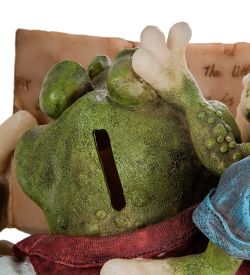 Sealmark MB-6164-LC Копилка Лягушки «Занимательное чтение»