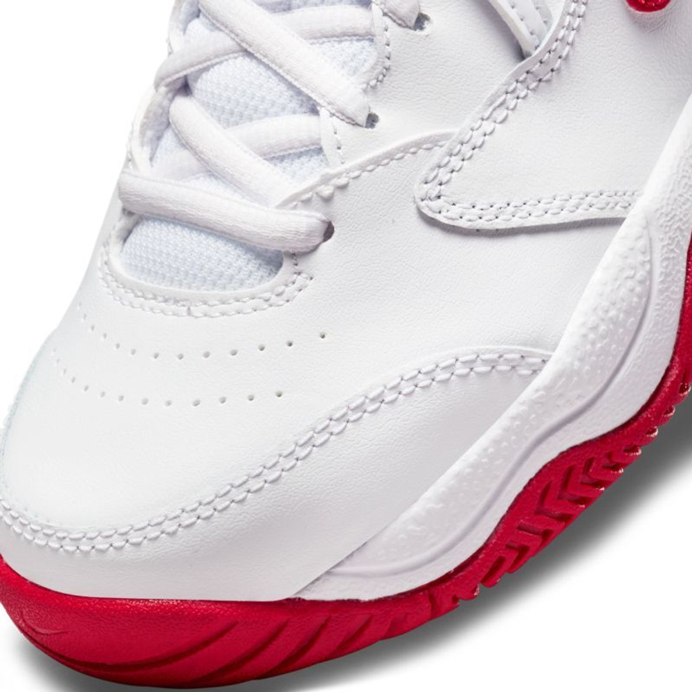 Детские теннисные кроссовки Nike Jr Court Lite 2 - white/university red