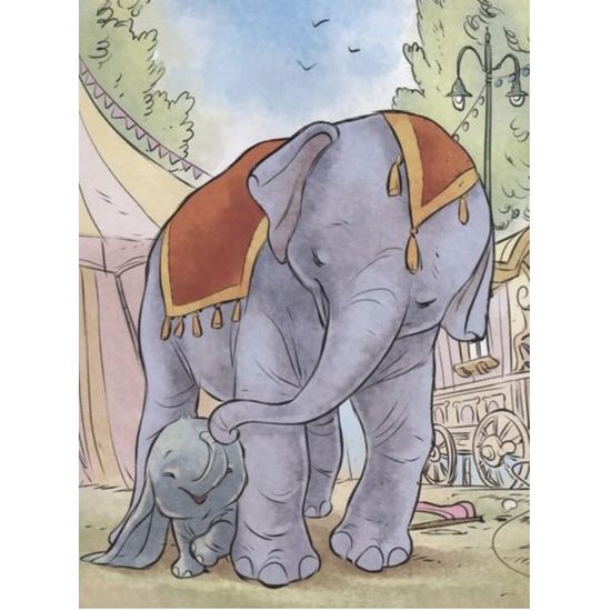 Дамбо. Удивительный друг. Графический роман