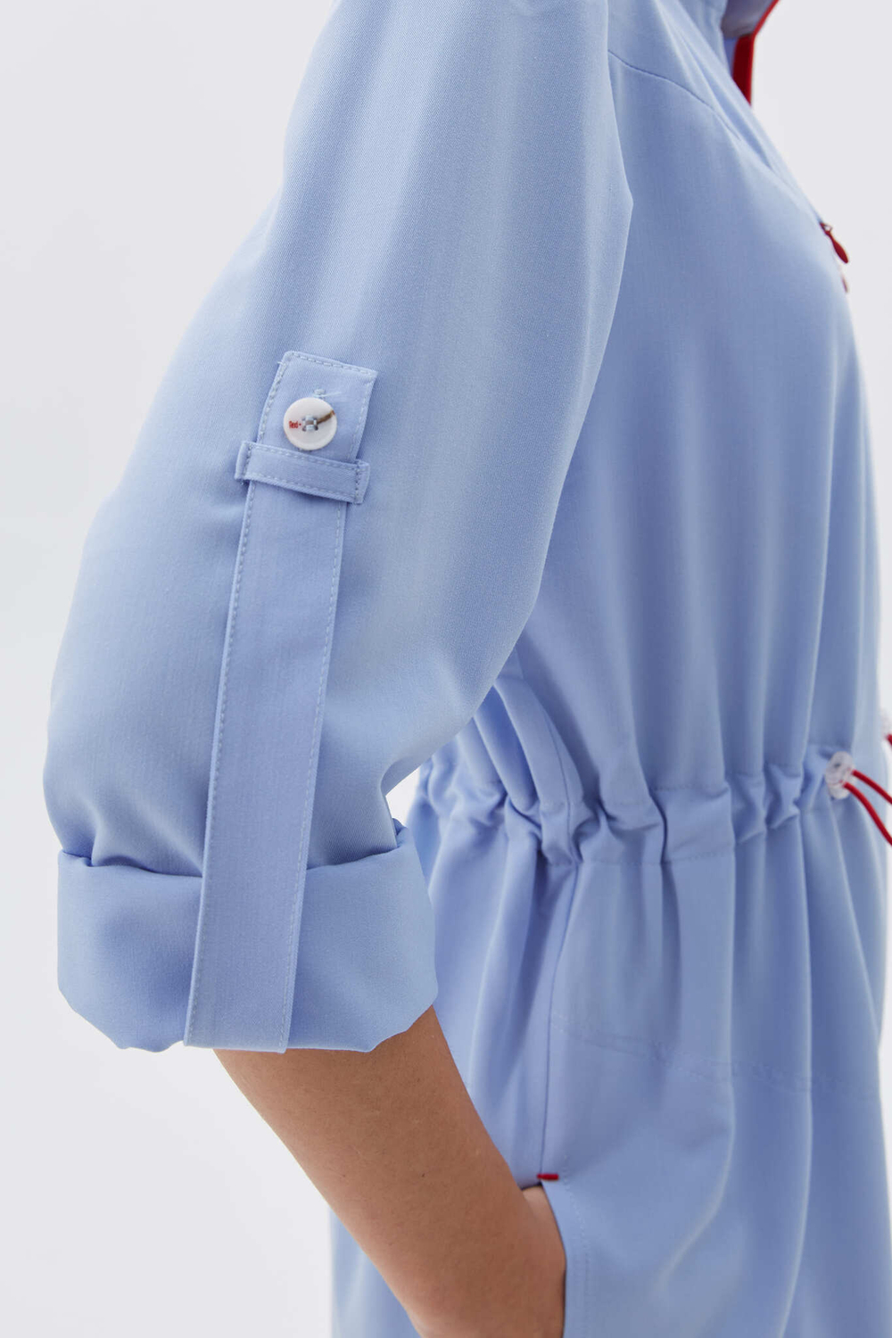 Комбинезон медицинский женский, скайблю