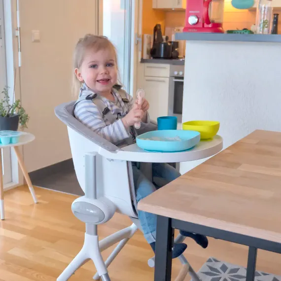 Миска из силикона Beaba Silicone Bowl With Suction Cup Green