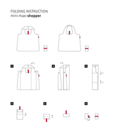 Сумка складная Reisenthel Mini maxi shopper signature black AT7054