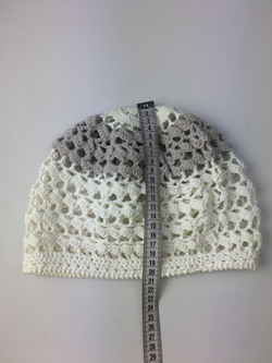 Шапочка вязаная на 5-7 лет