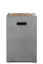 Уличный газовый камин Clifton Square Grey