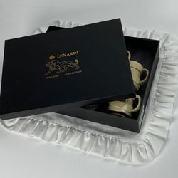 Lenardi 155-010 Кофейный набор 12пр. 140мл в под.уп.(х8)Фарфор