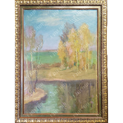 Зильберман И. И. Осенняя сказка. Холст, масло. 1970-1980-е гг.