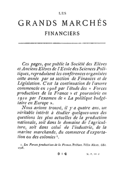 Les grands marchés financiers | Paris