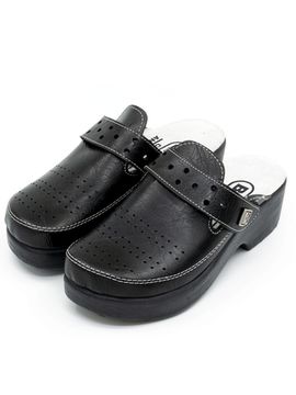 «Natasa» | Женские сабо (черный)