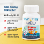 Nordic Naturals, Children's DHA Xtra, для детей от 3 до 6 лет, ягодный вкус, 636 мг, 90 мини-таблеток