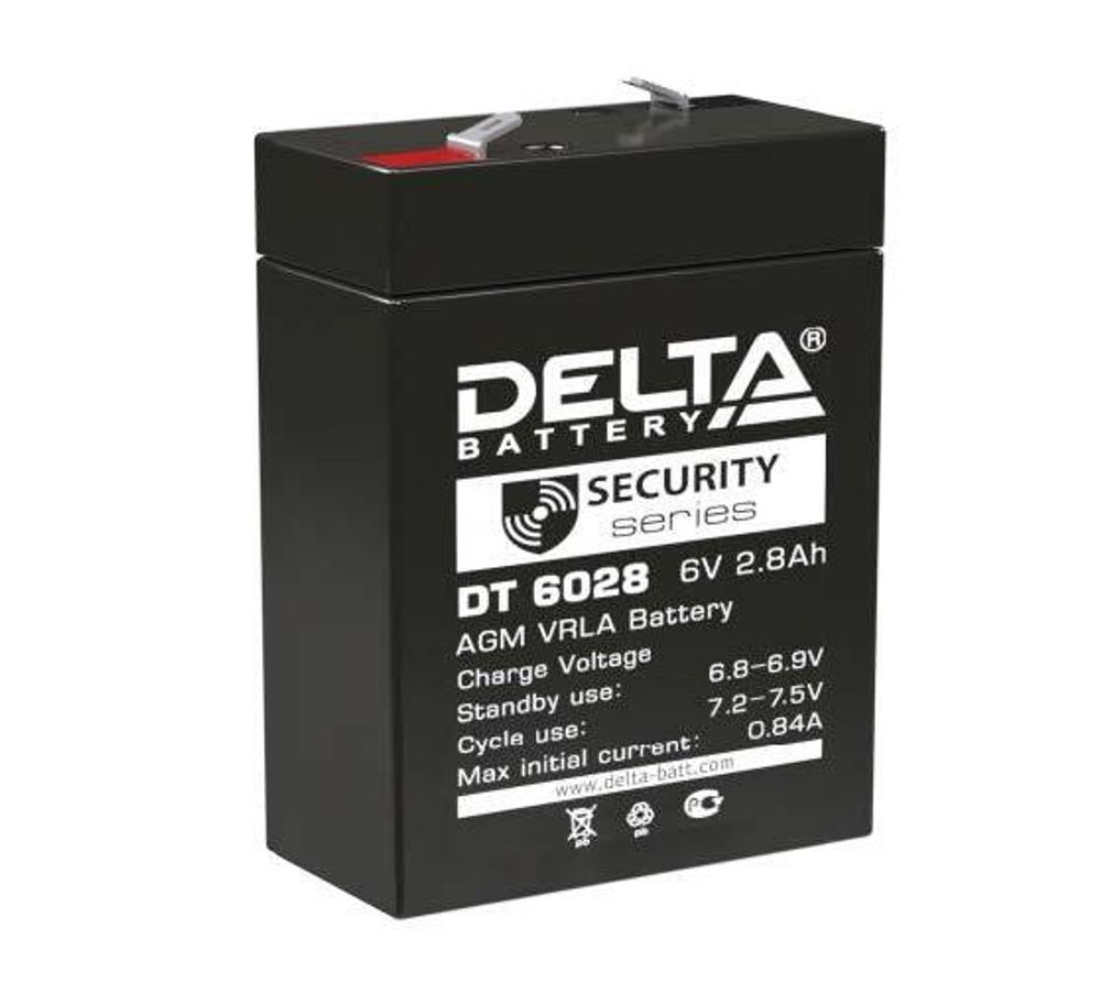DT 6028 аккумулятор Delta