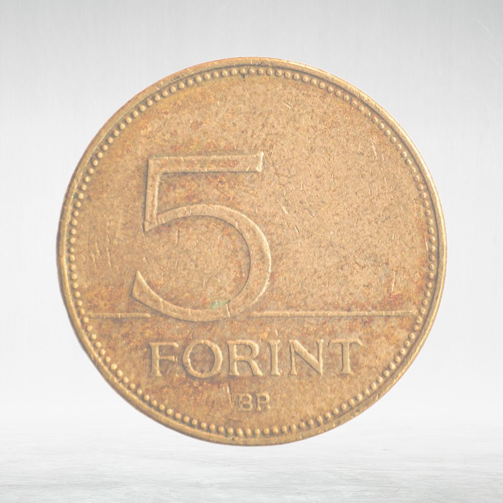 Hungary, 5 Forint, 1999, VF