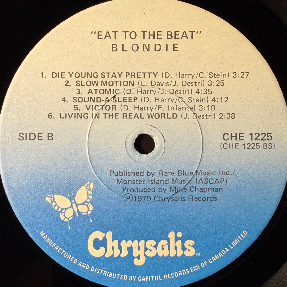 Blondie ‎– Eat To The Beat (Канада 1979г.) Т