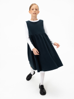 Сарафан свободного кроя Mjölk School Blue