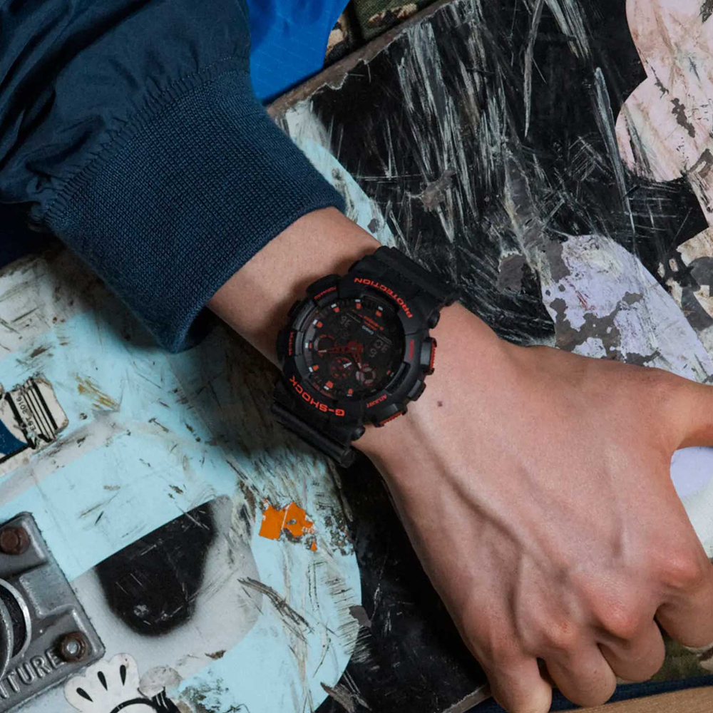 Часы Casio GA-100BNR-1A