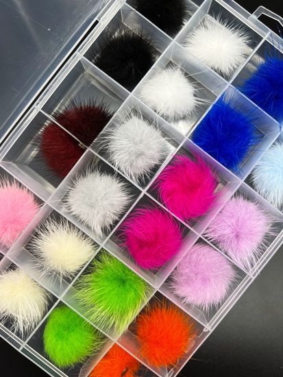 Дизайн для ногтей пушок в ассортименте