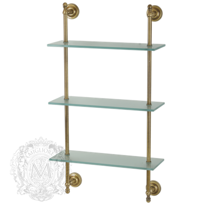 Витрина настенная  Migliore Mirella ML.MRL-M089.BR бронза  40х72см.