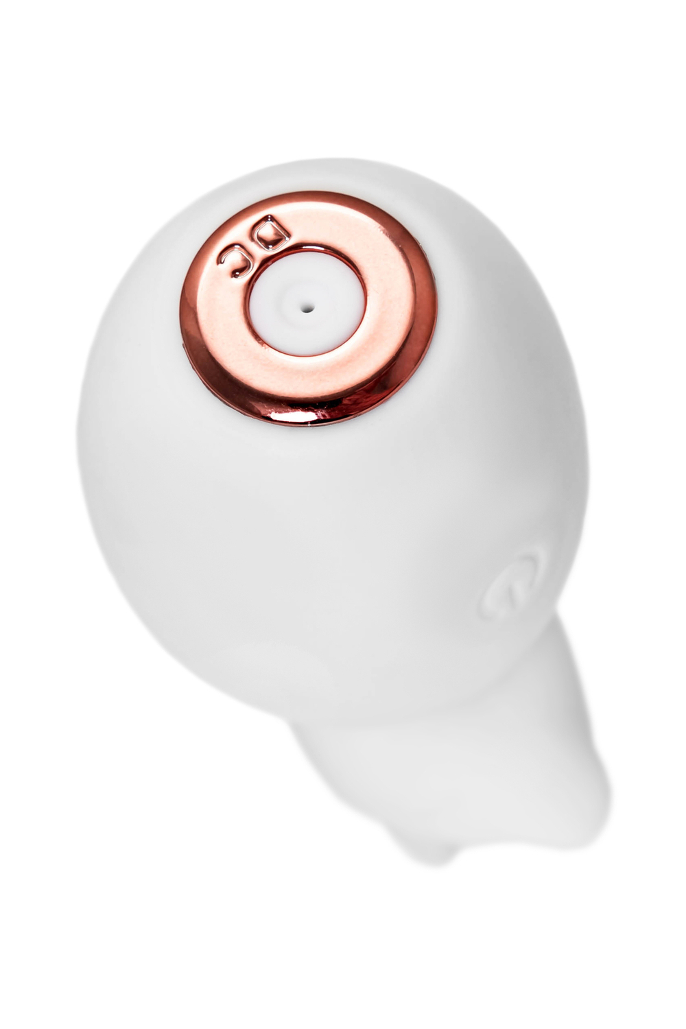 Вибратор Mr.Bear из силикона белый 7,5 см