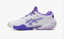 ASICS, COURT FF 3 CLAY, , WHITE/AMETHYST, WOMEN, US 6 /EUR 37 /UK 4 /СМ 23