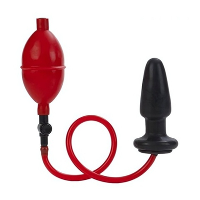 Анальная пробка-расширитель Expandable Butt Plug черная 9,5 см