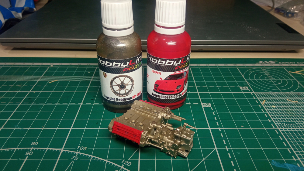 Краска лаковая HobbyLink Porsche Neodyme HP-2007