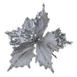 GAEM Цветок искусственный "Пуансеттия", L13 W13 H15 см