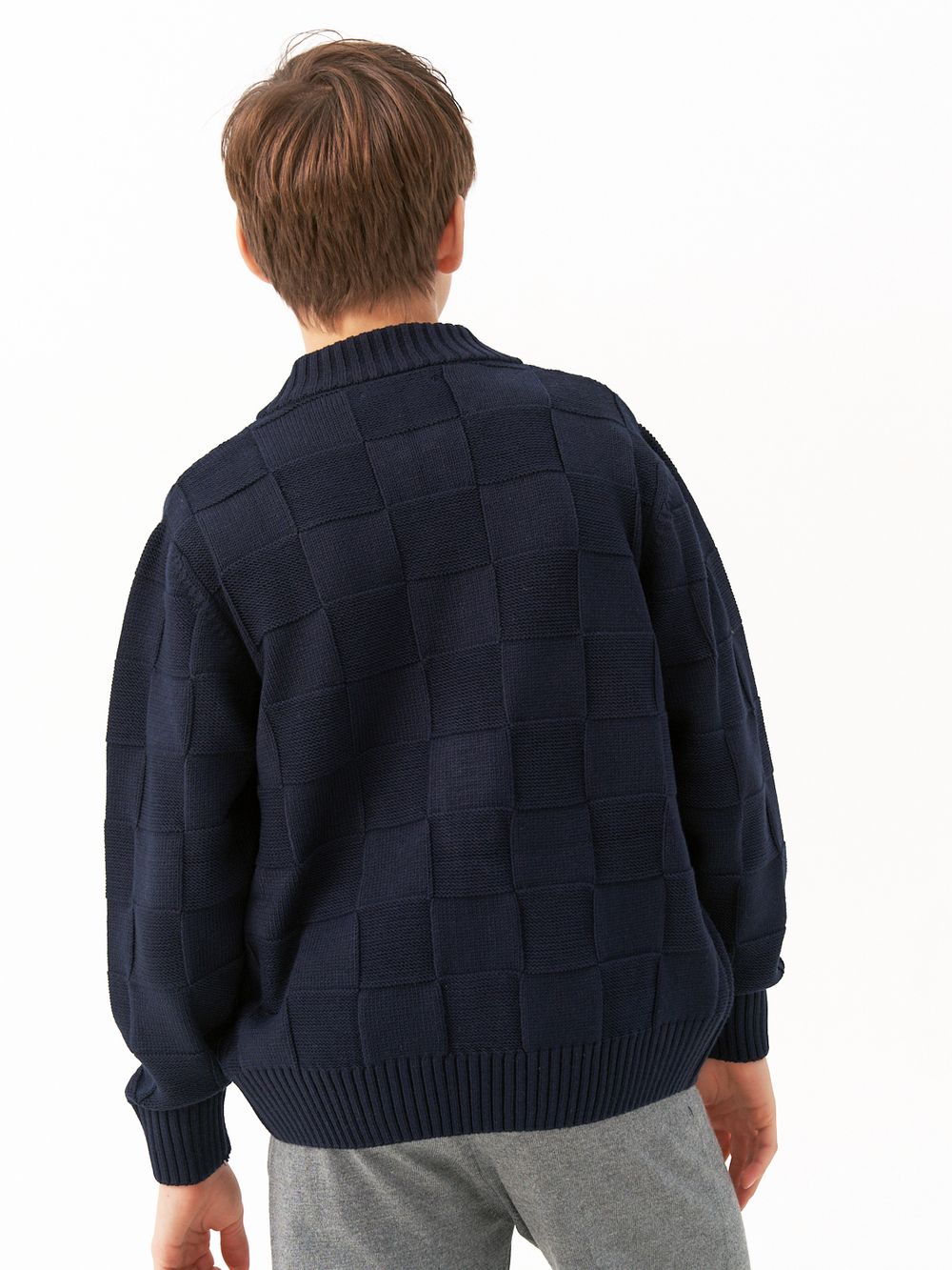 Кардиган для девочки AT1279 синий