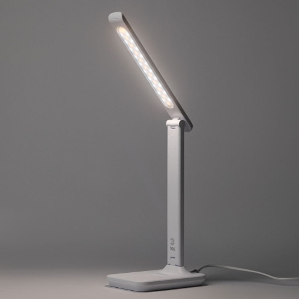Настольный светильник ЭРА NLED-500-10W-W светодиодный белый | Светодиодные настольные лампы