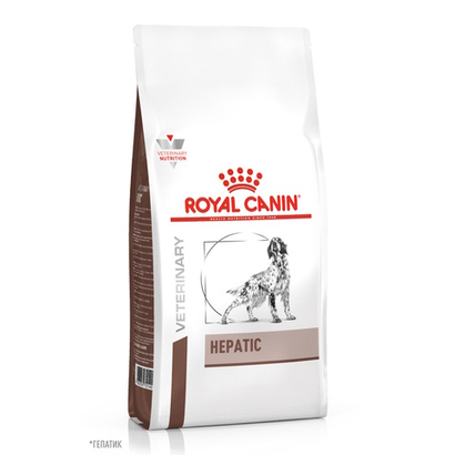 Сухой корм Royal Canin Hepatic для взрослых собак для поддержания функции печени