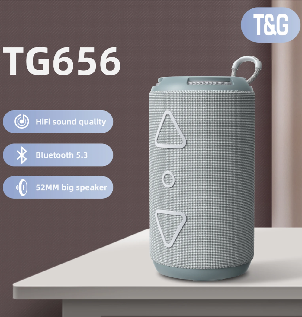 Беспроводная колонка TG-656 (16W/TF/FM) RGB Light