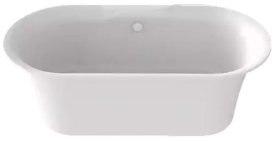 Ванна из литого мрамора отдельностоящая BAS Венеция 1700х800 белый