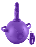 Вибро-мяч с фаллоимитатором Dillio Vibrating Mini Sex Ball фиолетовый (Цвет: фиолетовый)
