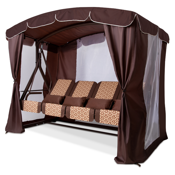 Садовые Качели Дефа Люси Люкс шоколад