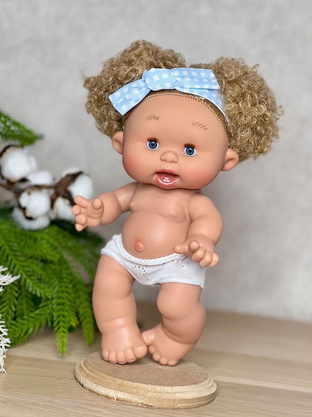 Пупс Nines 26см PEPOTE с закрывающими глазками (N804S20)